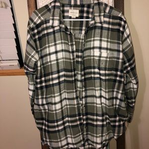 Oversized flannel